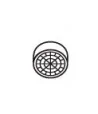 Aeratore NOBILI RAEK219/23CR Neoperl® Cascade®