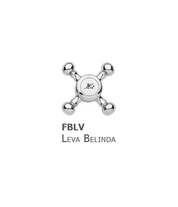 Rubinetto gruppo bagno PAFFONI FBLV010CR serie BELINDA MELISSA