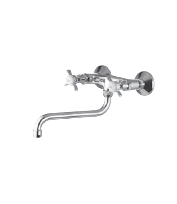 Miscelatore lavello 1705017C0 a parete serie RETRO GATTONI