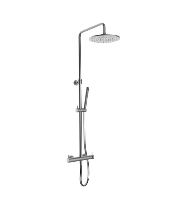 Colonna doccia regolabile ZCOL504AC serie INOX TECH PAFFONI