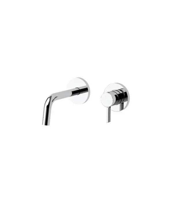 Miscelatore lavabo incasso FOX104CR70 con bocca l.123 serie FOX PAFFONI