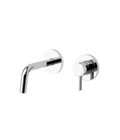 Miscelatore lavabo incasso FOX104CR70 con bocca l.123 serie FOX PAFFONI