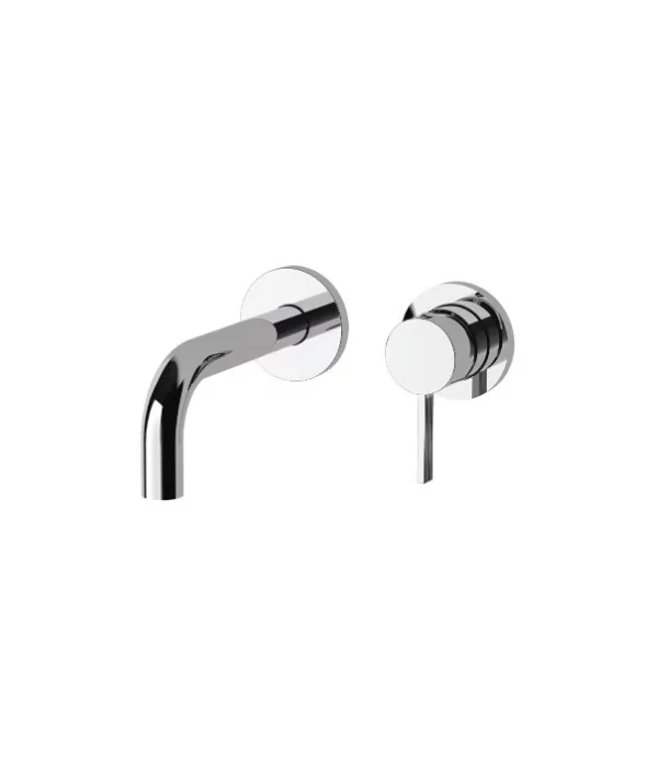 Miscelatore lavabo incasso FOX006CR70 con bocca l.175 serie FOX PAFFONI