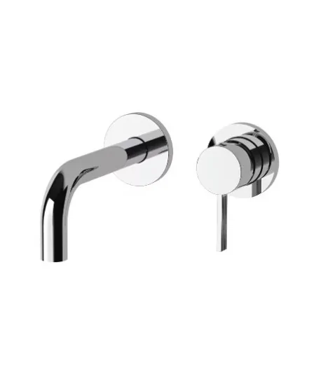 Miscelatore lavabo incasso FOX006CR70 con bocca l.175 serie FOX PAFFONI