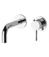 Miscelatore lavabo incasso FOX006CR70 con bocca l.175 serie FOX PAFFONI