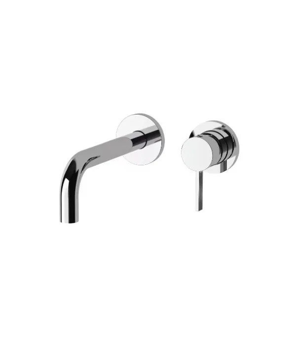 Miscelatore lavabo incasso FOX007CR70 con bocca l.245 serie FOX PAFFONI