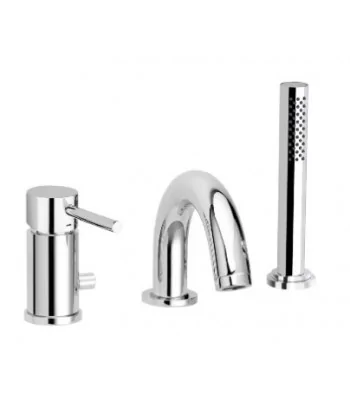Miscelatore gruppo bordo vasca PAFFONI LIG047CR serie LIGHT