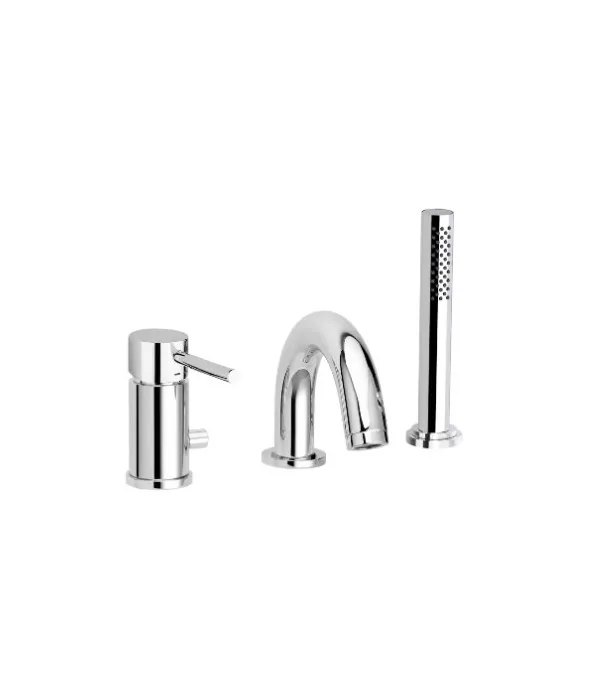 Miscelatore gruppo bordo vasca PAFFONI LIG047CR serie LIGHT