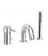 Miscelatore gruppo bordo vasca PAFFONI LIG047CR serie LIGHT