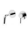 Miscelatore lavabo JL104CR70 bocca l.123mm serie JOLLY PAFFONI