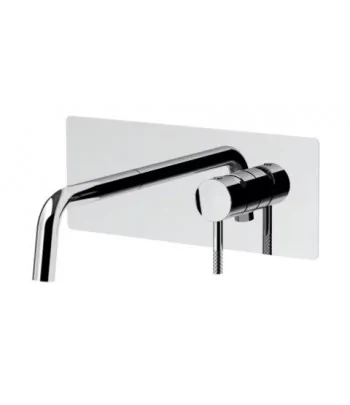 Miscelatore lavabo JL104CR bocca l.123mm serie JOLLY PAFFONI