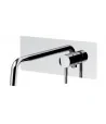 Miscelatore lavabo JL104CR bocca l.123mm serie JOLLY PAFFONI